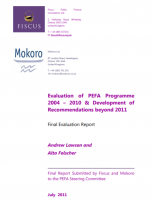 Independent Evaluation of the PEFA Program 2011