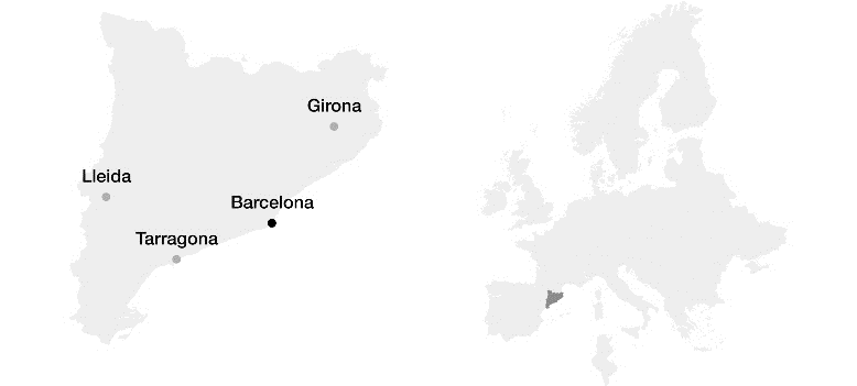 Catalonia Map
