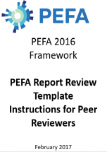 PEFA Report Review Template