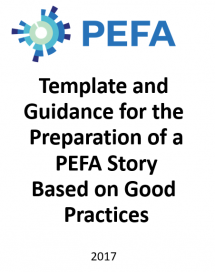 Template and Guidance for the Preparation of PEFA Story Based on Good Practices