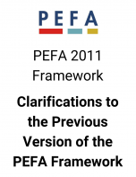 Clarifications to the Previous Version of the PEFA Framework