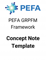 PEFA GRPFM Concept Note Template