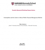 Isomorphism and the Limits to African Public Financial Management Reform