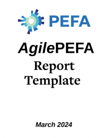 AgilePEFA Report Template