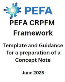 Template and Guidance for the Preparation of a Concept Note or Terms of Reference for PEFA Climate 