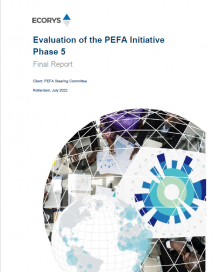 Executive Summary of the Final Evaluation Report for PEFA Phase 5
