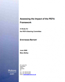 Assessing the Impact of the PEFA Framework (2008)