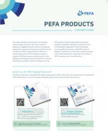 PEFA Products: A Pocket Guide 