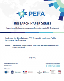 Analyzing the Link between PFM System Strength and Public Investment Performance