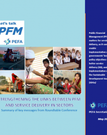 Strengthening the Links between PFM and Service Delivery in Sectors