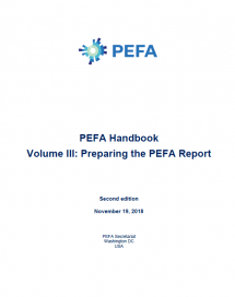 VOLUME III: PREPARING THE PEFA REPORT (SECOND EDITION)