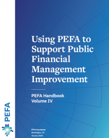 Volume IV: Using PEFA to support Public Financial Management Improvement 